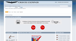 Desktop Screenshot of goldwingforum.it